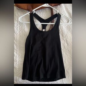 Lululemon Cool RacerBack Nulu Black Tank Top